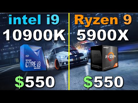Ryzen 9 5900X vs. i9 10900K | Gaming Benchmark