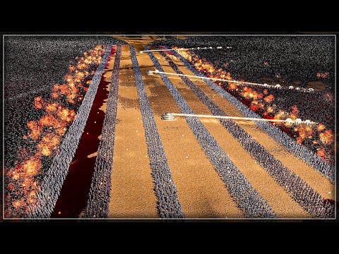 Upgraded British And France Army Surrounded By 1 Mill Mongols - Ultimate Epic Battle Simulator 2