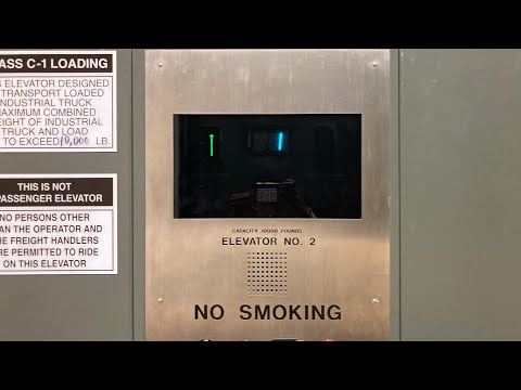 EXCLUSIVE: MASSIVE OTIS Traction Freight Elevator @ de Young Museum, San Francisco, CA