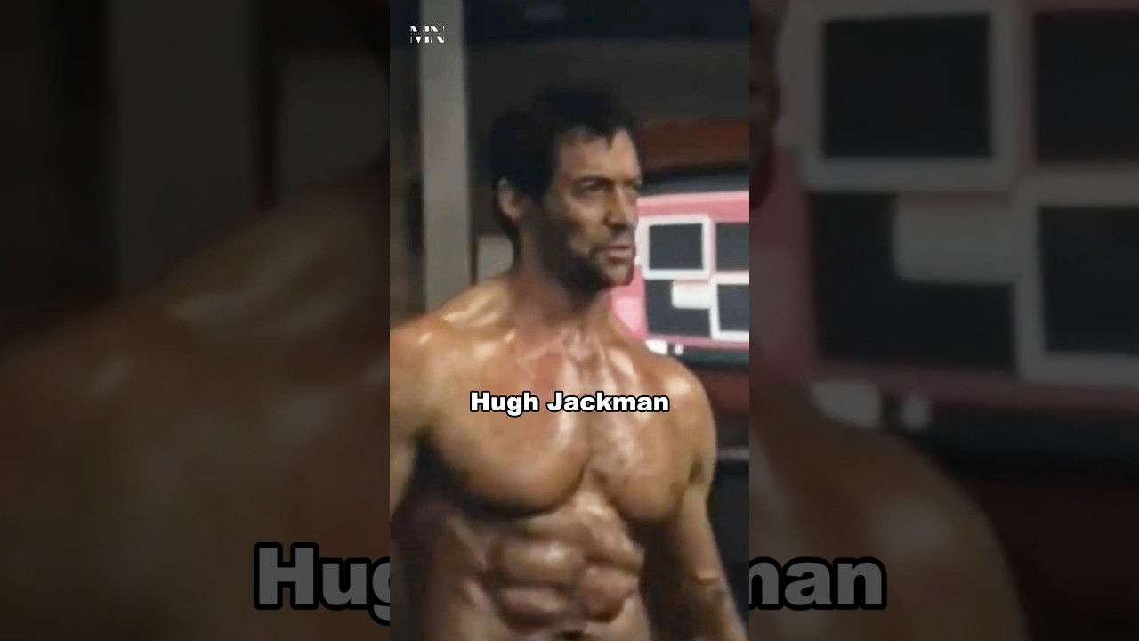 💪 Hugh Jackman's incredible BULK in Deadpool 3 #deadpool3 #hughjackman