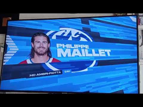 výsledok 13. kola Nárdnej Ligy  Lausanne 1:8 Ambri-Piotta (0:6,1:1,0:1)