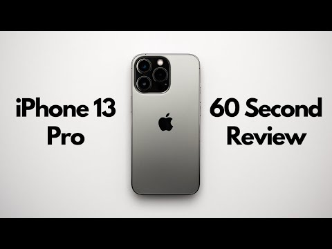 iPhone 13 Pro  (Graphite) - 60 Second Review #iphone13 #iphone13pro #iphone13proreview