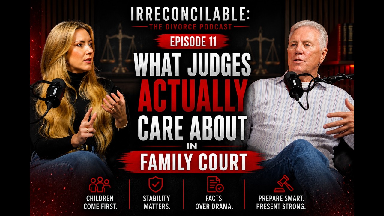 Episode 11: Irreconcilable: The Divorce Podcast | Episode 11: What Judges Actually Care About in Family Court