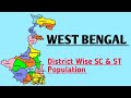 West Bengal Scheduled Caste Scheduled Tribes District Wise Population WB SC ST Population