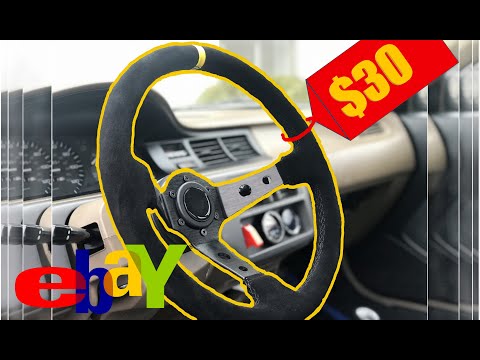Ebay Steering Wheel - IS IT WORTH IT? - Install and Review (Better than NRG, Grant, Sparco?) [2021]