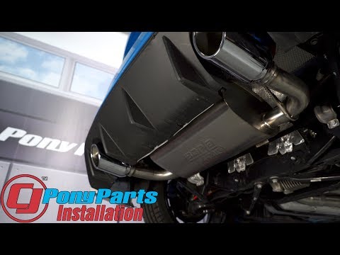 Focus RS Borla Cat-Back Exhaust ATAK 3" Stainless Steel w/4" Polished Tips 2016-2018 Installation