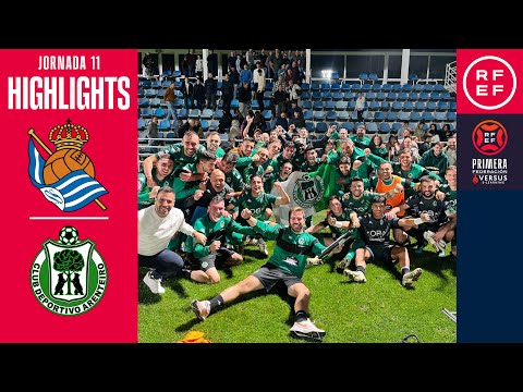 Resumen #PrimeraFederación | Real Sociedad B 0-1 CD Arenteiro | Jornada 11 | Temporada 2024/2025
