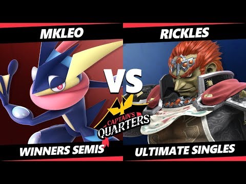 Captain's Quarters 2 Winners Semis - T1 | MkLeo (Greninja) Vs HPT | Rickles (Ganondorf) SSBU Singles