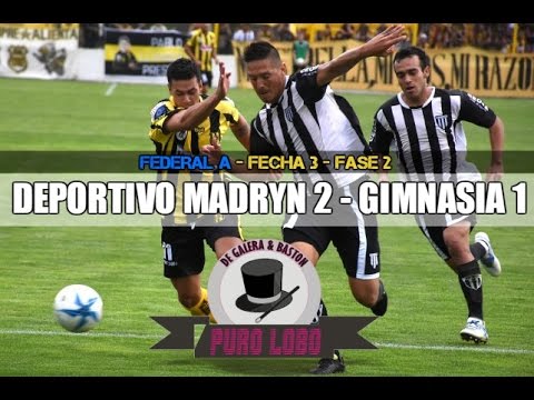www.PuroLobo.com:  Dep. Madryn 2 - Gimnasia (MZA) 1 - Fecha 3/Fase 2 -  Federal A 2016/2017