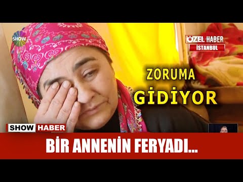 Bir annenin feryadı...