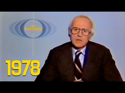 Ende der ARD Tagesthemen mit Alexander v. Bentheim, Umschaltung und Ansage (06.02.1978)