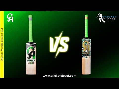 CA Pro vs CA Gold 15000 Cricket Bat Review 2024: Which One Wins?