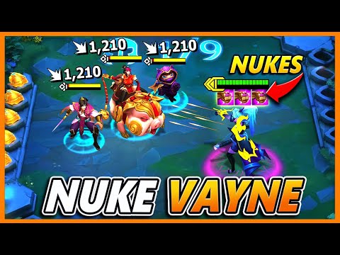 AP Vayne ONE SHOTS Tanks!! (Huge True Damage Crits) - BunnyFuFuu | Teamfight Tactics