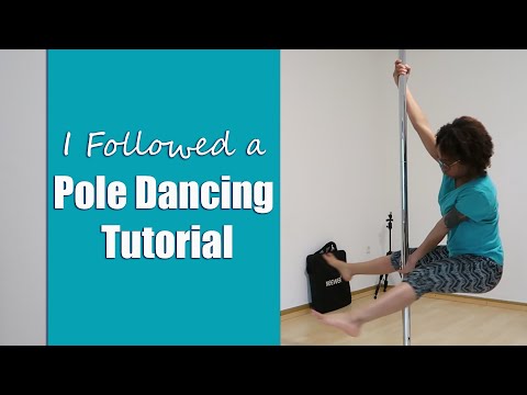 I Tried Following a Pole Dancing Tutorial | Pole Day 1