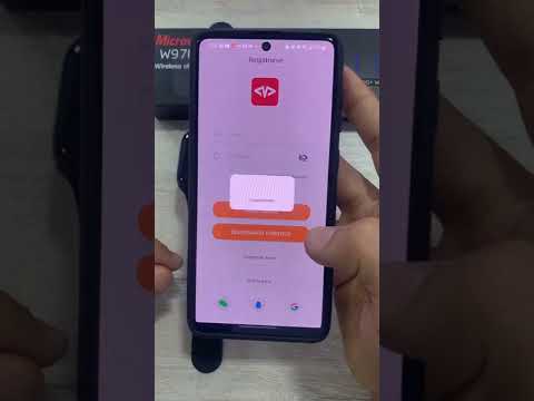 Instalacion del smart watch W97 PRO