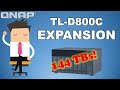 TL-D800C Expansion Overview and Demo - 144TB of Storage for Windows PC or QNAP!