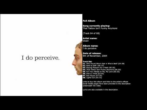 Owen - I do perceive (Full Album)