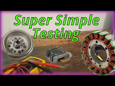 Testing Motorcycle Charging System