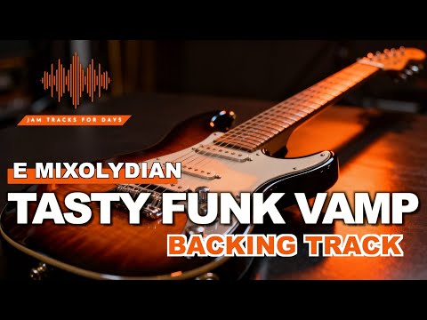 E Mixolydian Funk Vamp - Guitar Practice Backing