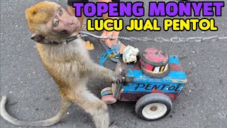 Download lagu FUNNY MONKEY TOPENG MONYET LUCU FULL ATTRACTION JUAL PENTOL  mp3