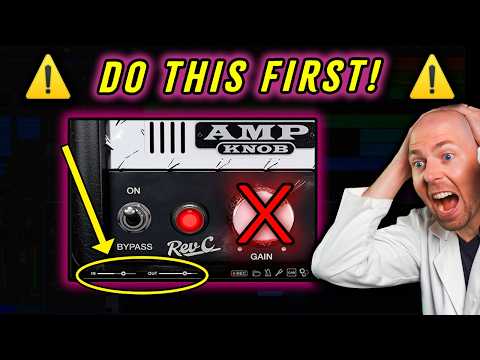 Amp Sim Gain Staging EXPLAINED (step-by-step)