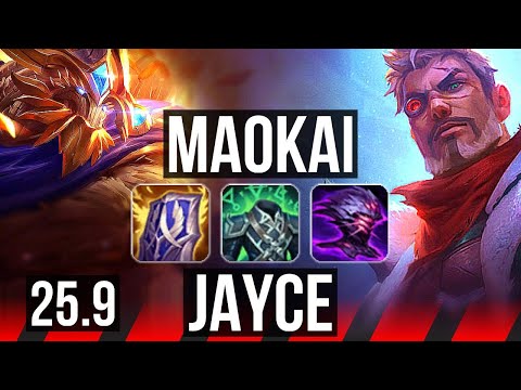 MAOKAI vs JAYCE (TOP) | EUW Challenger | 25.9