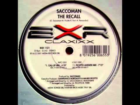 Saccoman   The Recall Picotto Answer Mix