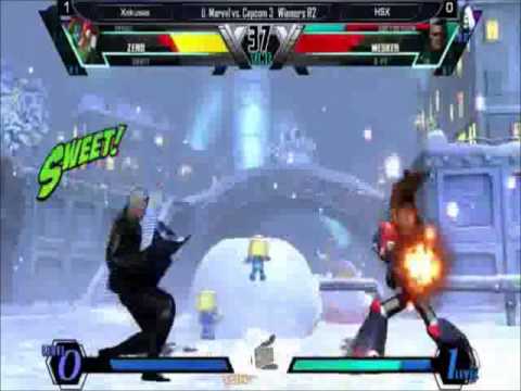 UMVC3 Xekusas vs HSX Winners semis Gatorlan spring 2014