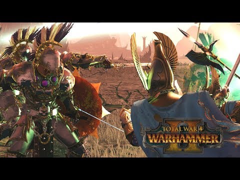 BEST GAME I'VE HAD IN AGES - Chaos vs High Elves // Total War: Warhammer II Online Battle