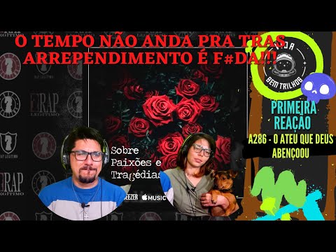 [QUEBROU O LÉO NO MEIO] Roqueiros Reagindo a RAP - A286 | O Ateu que Deus Abençoou [PRIMEIRA REAÇÃO]