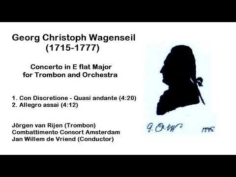 Georg Christoph Wagenseil (1715-1777) - Concerto in E flat Major for Trombon and Orchestra