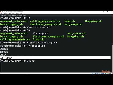 Learn Linux Shell Scripting Automating Command Line Tasks Loops – for ...