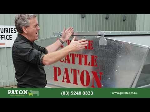 Paton’s cattle feeders – built to last