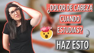 Termina con el dolor de cabeza 🤯 y cervical cuando estudias 📚. Entrevista + ejercicios exclusivos