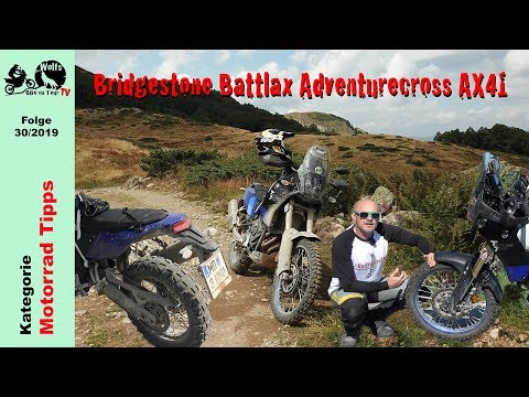 Bridgestone Battlax Adventurecross AX41 | Innovative knobby tire for adventure touring motorcycles