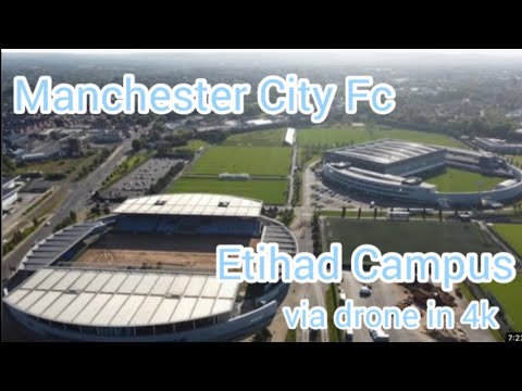 Manchester City Etihad Campus - overview - training ground