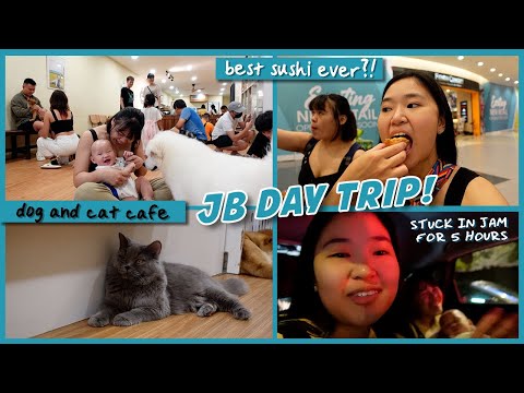 JB Day Trip | Café Shiba | Compras de supermercado | Aeon Mall | Comida local
