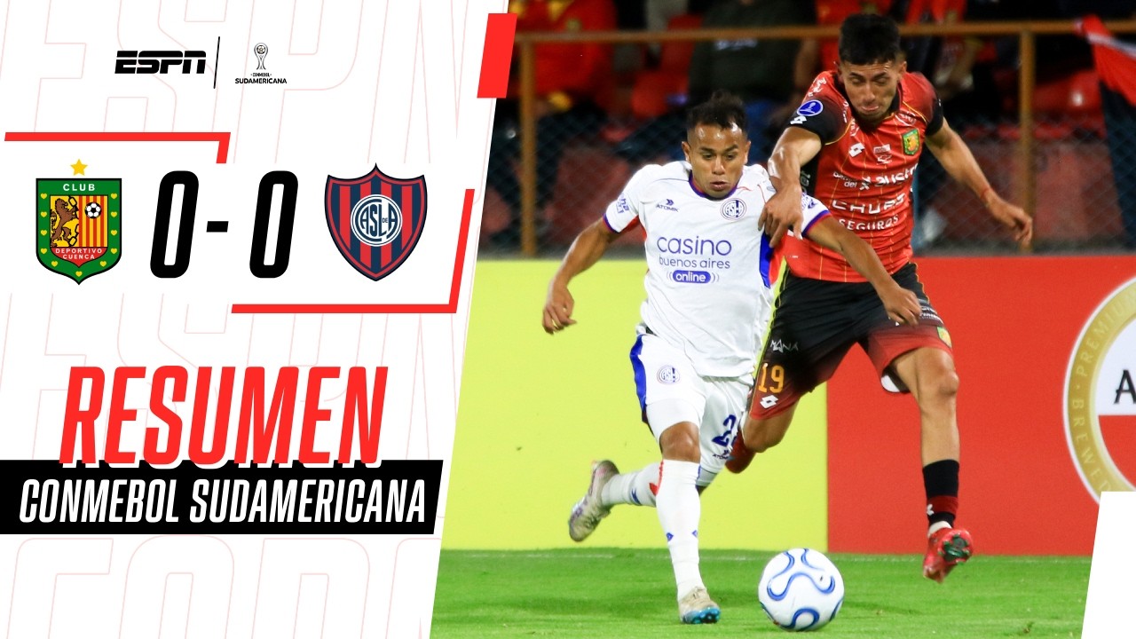 SAN LORENZO Y CUENCA REPARTIERON PUNTOS EN ECUADOR | Cuenca 0-0 San Lorenzo | RESUMEN