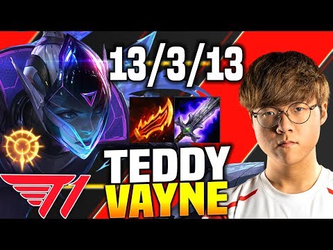 SKT T1 TEDDY PICKS VAYNE MID! - SKT T1 Teddy Plays Vayne vs Kled Mid! | Season 2020 KR SoloQ