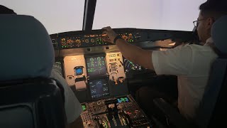 A320 high energy approach management | Simulator training