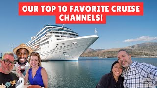 Our Top 10 Favorite Cruise Channels You Need To Watch!