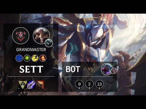 Sett Bot vs Varus - EUW Grandmaster Patch 10.8