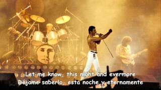 &quot;Las Palabras de Amor&quot; Queen (sub. inglés y español)