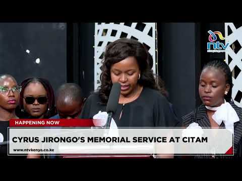 “We will wait for you everyday until we die,” Cyrus Jirongo’s daughter delivers an emotional tribute