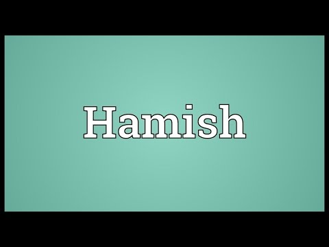 Hamish Meaning