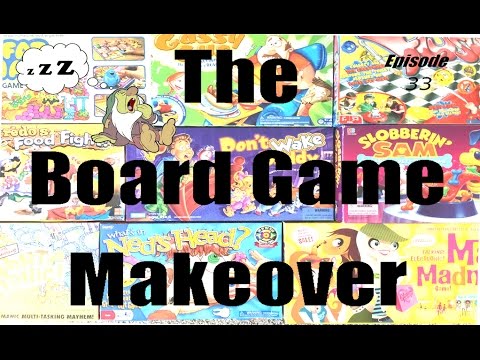 TBGM E33 Board Game Makeovers means Less Sleep