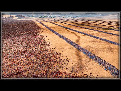 8 Lines Red Coats vs 1 Million Roman Generals - Ultimate Epic Battle Simulator 2