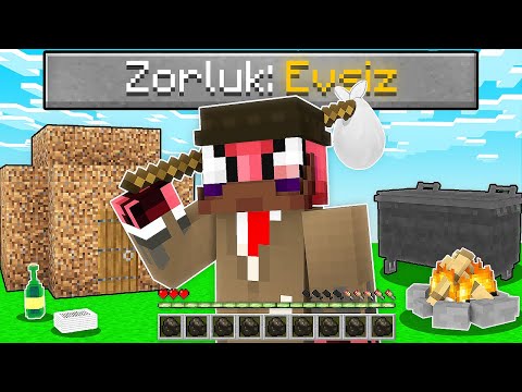 NASIL EVSİZ OLDUM ❓ - Minecraft