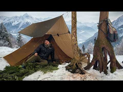 Surviving the Night | Winter Camping with One Problem After Another