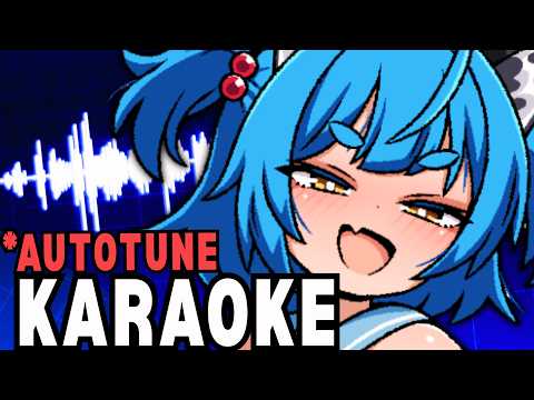 【Karaoke】VTuber Tries AUTO TUNE (DAW)【Poko Rakun】